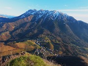 MONTE CASTELLO da Valpiana di Serina con spettacolare tramonto il 15 dicembre 2025 - FOTOGALLERY